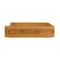 Household Essentials Glidez Bamboo & Steel Slide-Out Storage Organizer